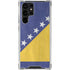 Bosnia and Herzegovina Flag Distressed Galaxy S24 Ultra Clear Case